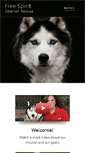 Mobile Screenshot of huskyrescue.org